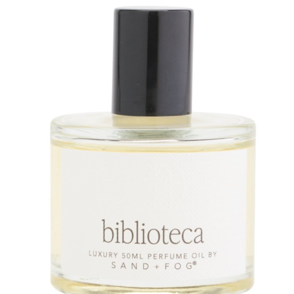 Biblioteca Luxury Perfume Oil Rollerball – 50 ML / 1.7 fl oz – Sand + Fog